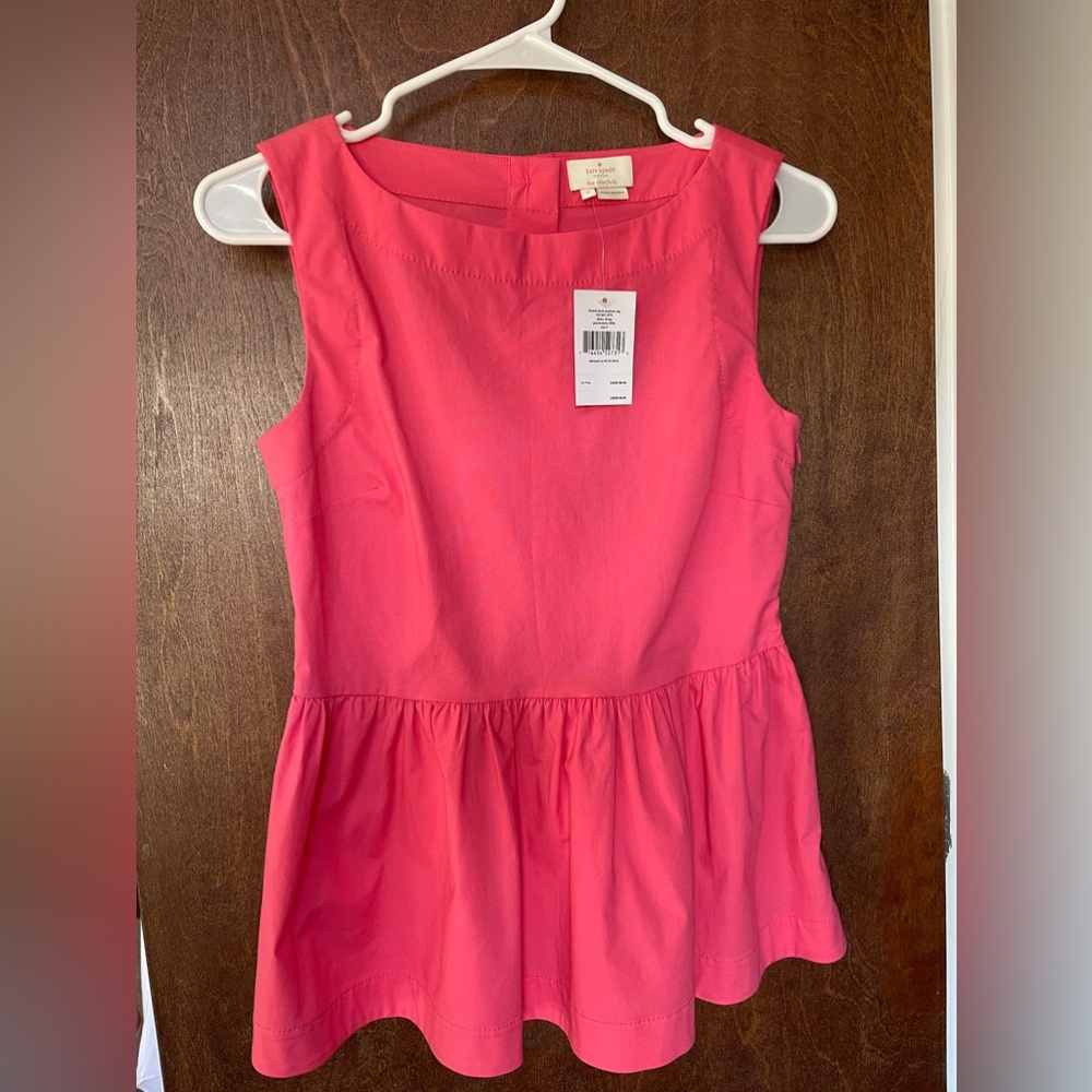 NWT Kate Spade pink top